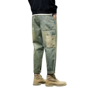 Calça Jeans Azul lavado para Homem